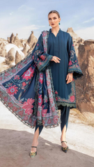 Maria.B Unstitched 3 piece lawn Embroidered suit D627