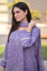 Breeze- 3PC Lawn Embroidered Suit - DS0105
