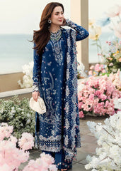 Qalamkar - 3PC Lawn ChickenKari Embroidered Suit - DS0370